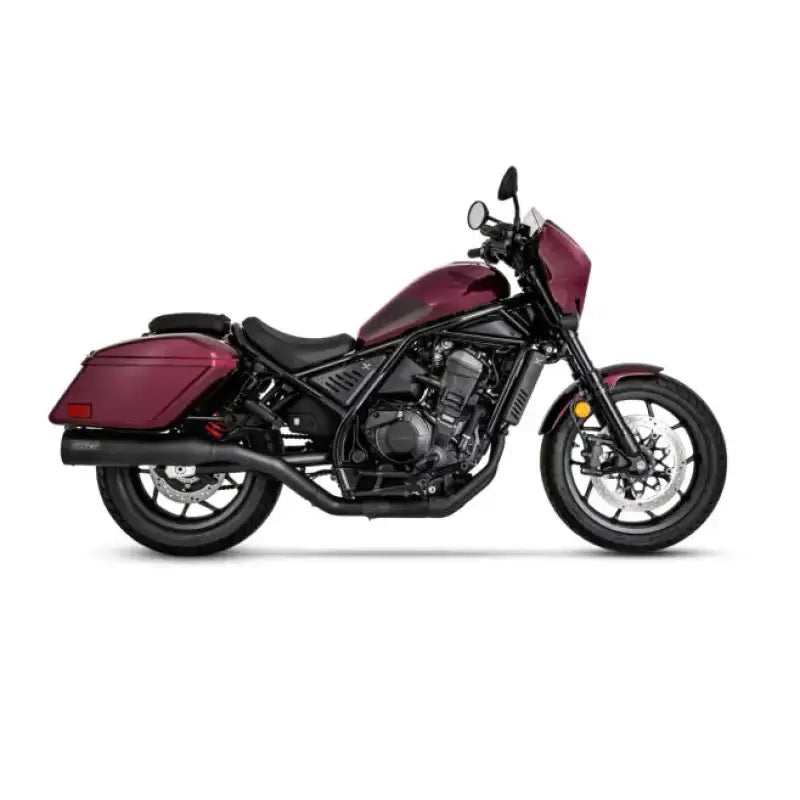 Vance & Hines HONDA Hondada 17-20 Rebel S/O Black Slip-On Exhaust - Truck Automotive