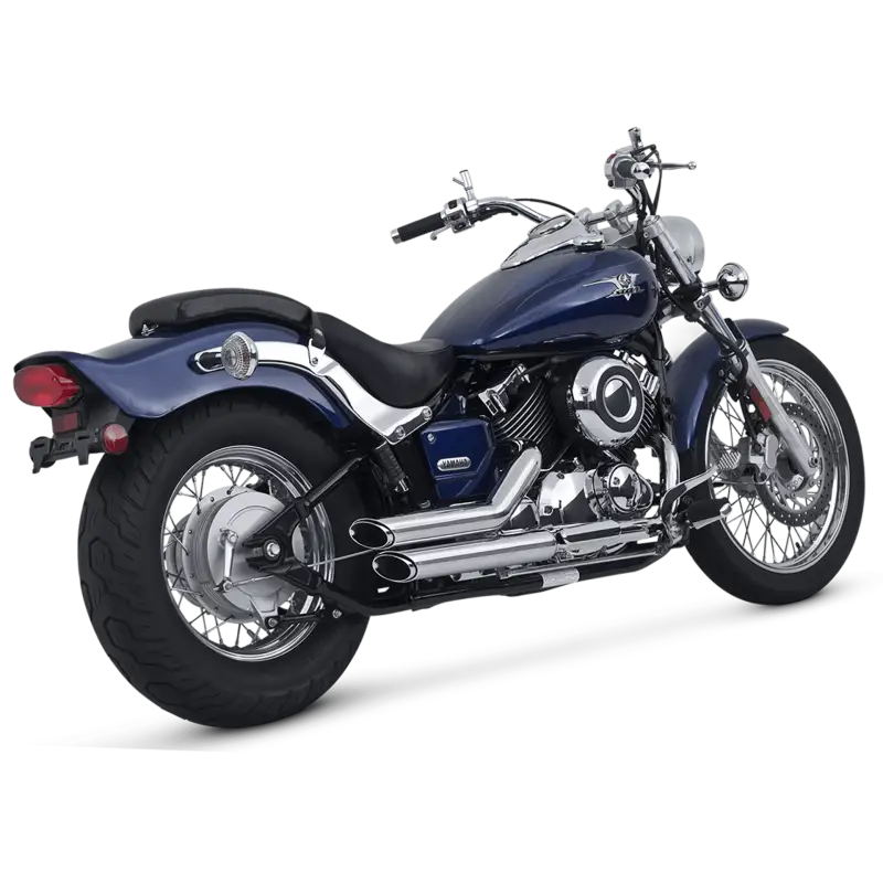Vance and Hines Shortshots Stagg Chr 2004-2005 Yamaha V-Star 650 - Truck & Automotive