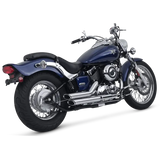 Vance and Hines Shortshots Stagg Chr 2004-2005 Yamaha V-Star 650 - Truck & Automotive