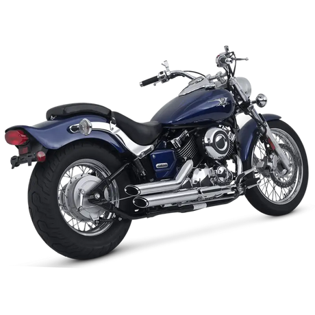 Vance and Hines Shortshots Stagg Chr 2004-2005 Yamaha V-Star 650 - Truck & Automotive