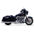 Vance and Hines Torquer 450 Slip-Ons Chrome on black motorcycle, premium RV, automotive, powersports, off-road, marine, exterior, truck accessories, interior, truck bed, RV parts, apparel, helmets, racing, riding, BMX.