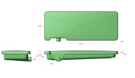 VB24637HLCD Waste Holding Tank