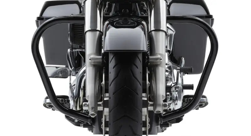 Freeway Bars Vbend 1.25" Black Flh/Flt 09 22 - COBRA