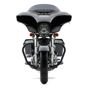 Freeway Bars Vbend 1.25" Black Flh/Flt 09 22 - COBRA