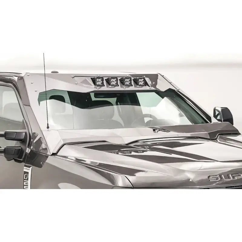VC4102-1 Fab Fours Vicowl 4 Light Insert mounted on vehicle, showcasing lighting enhancement and rugged design.