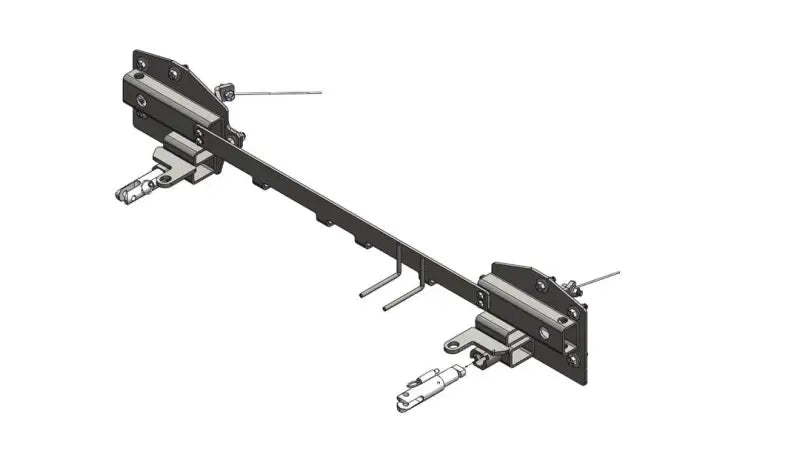 Vehicle Baseplate Removable Tabs; Single Lug; With Safety Cable Hooks - Truck & Automotive