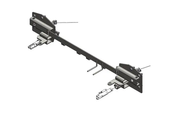 Vehicle Baseplate Removable Tabs; Single Lug; With Safety Cable Hooks - Truck & Automotive