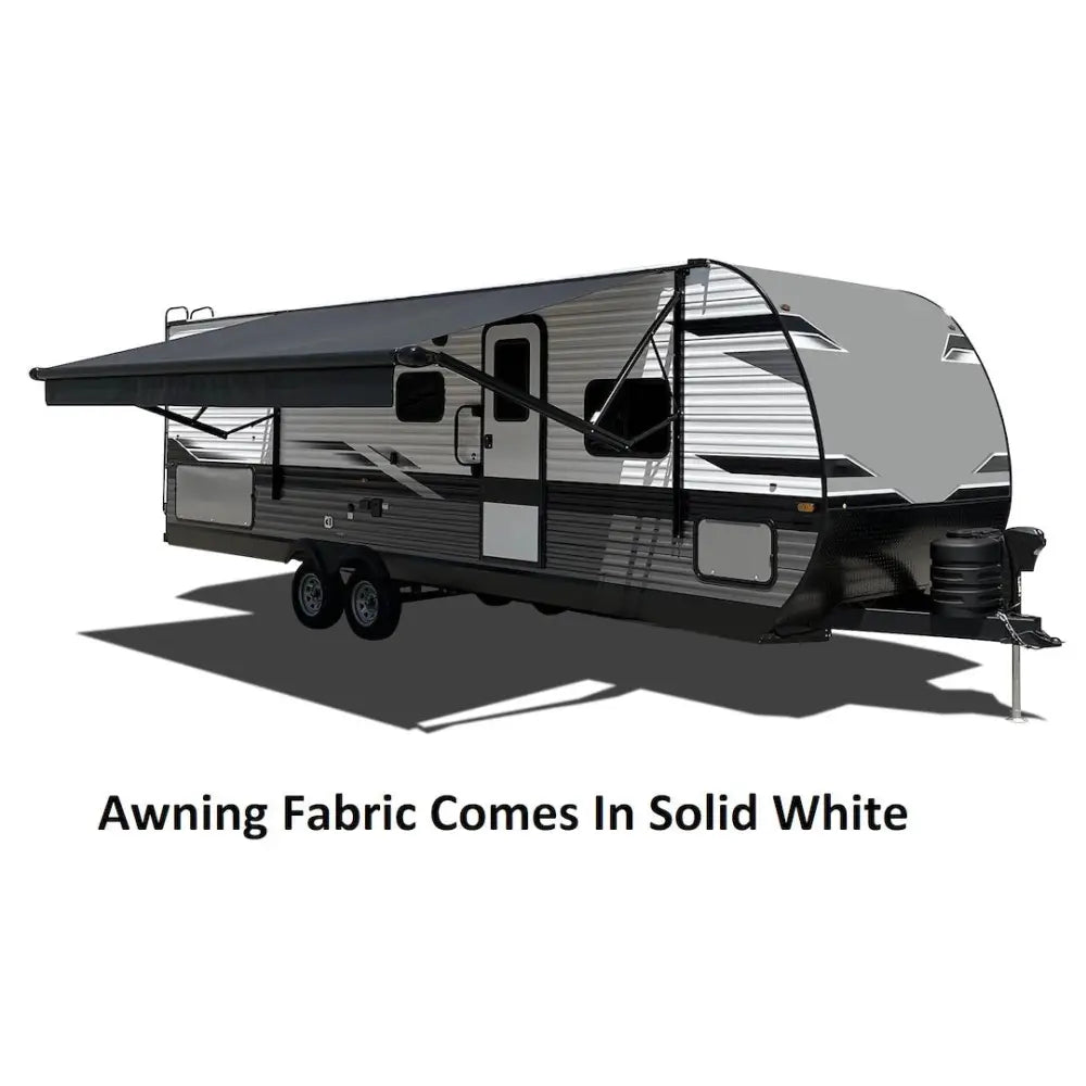 Velarium Quick And Easy Installation Awning Fabric VC18001000A - White 18 Vinyl Canopy