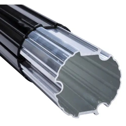Velarium No Supplier Warranty Awning Roller VET022B - Black 22 CUT-TO-FIT Powder Coated