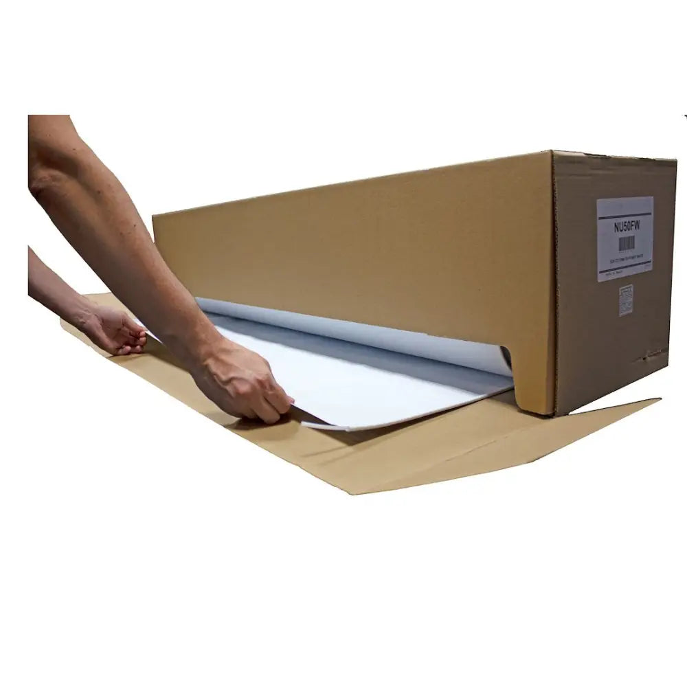 Velarium Quick And Easy Installation Awning Fabric VSTF20001 - White Universal CUT-TO-FIT Slide-OU