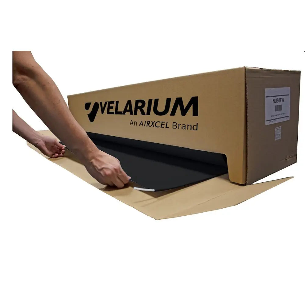 Velarium Quick And Easy Installation Awning Fabric VSTF60000 - Black Universal CUT-TO-FIT Slide-OU