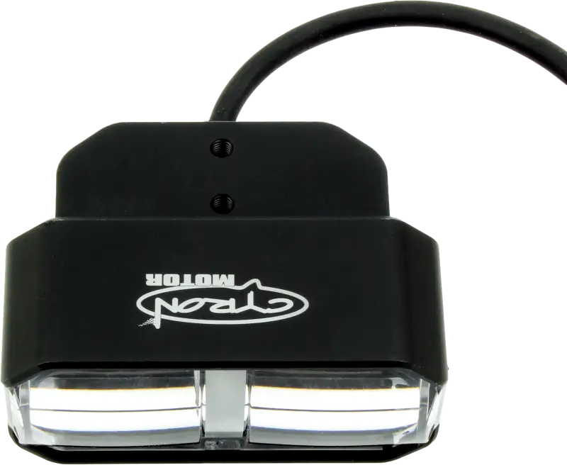 Aux Driving Lights Kit 1.25" Bar Mnt. White Pr. - CYRON