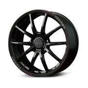 Black car wheel from Versus VT125S Grace Silver for sleek rims