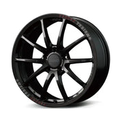 Gloss black multi-spoke wheel Versus VT125S in super dark gunmetal finish