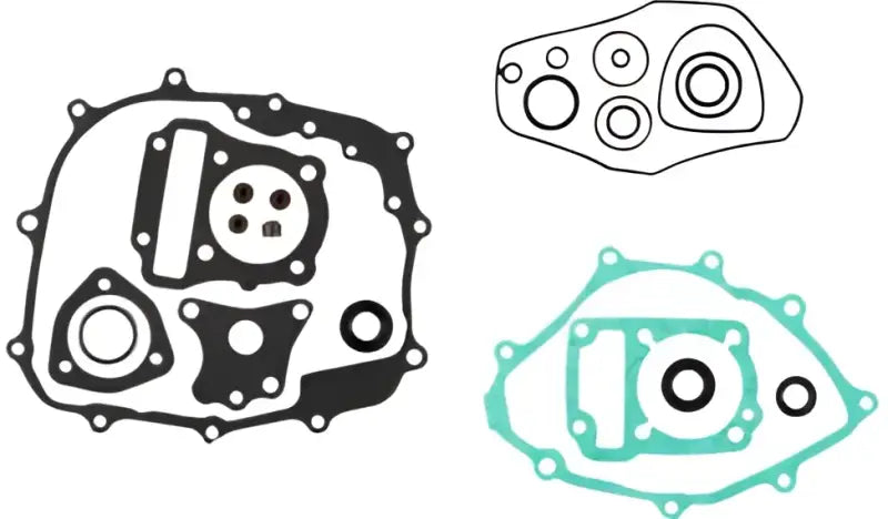 Vertex 8110043 Complete Gasket Set With Oil Seals - Gaskets/Seals