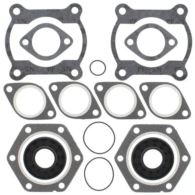 Vertex Gaskets 97-98 Polaris Indy Super Sport 488/500 Complete Gasket Kit w/ Oil Seals - RV and Auto Parts