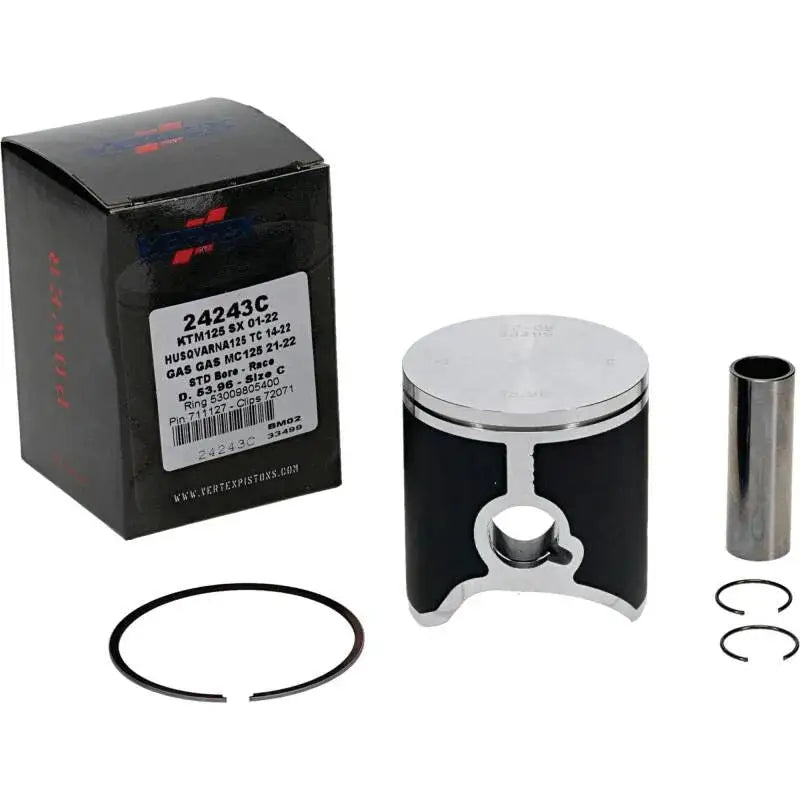 Vertex Piston 01-16 KTM 125 EXC 125cc Cast Race Piston Kit - RV and Auto Parts