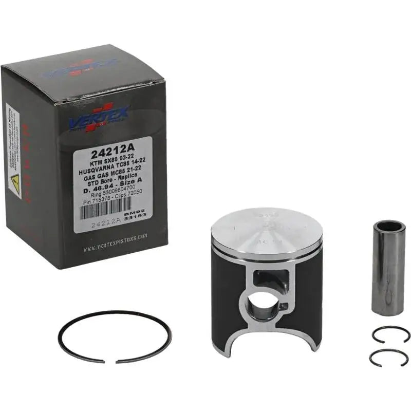 Vertex Piston 03-24 KTM 85 SX 85cc Cast Replica Piston Kit - RV and Auto Parts