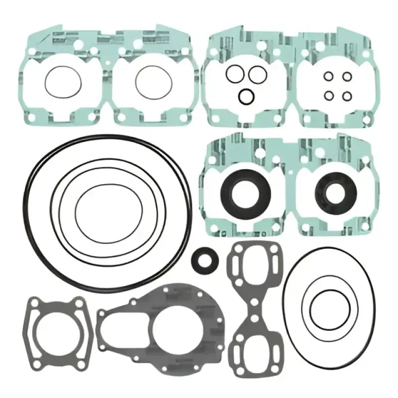 Vertex Pistons Complete Gasket Kt W/Oil Seals - 611214 - Engine Components