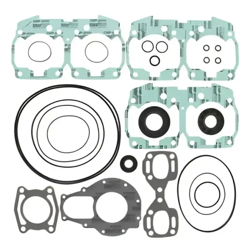 Vertex Pistons Complete Gasket Kt W/Oil Seals - 611214 - Engine Components