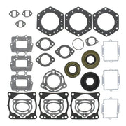 Vertex Pistons Complete Gasket Kt W/Oil Seals - 611410 - Engine Components