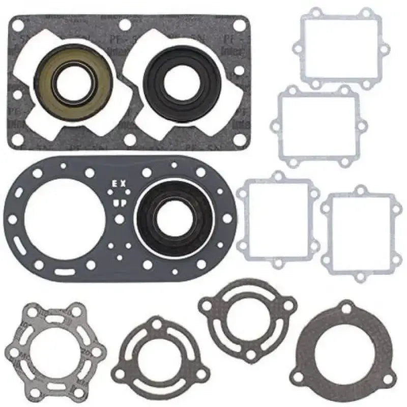 Vertex Pistons Complete Gasket Kt W/Oil Seals - 611606 - Engine Components