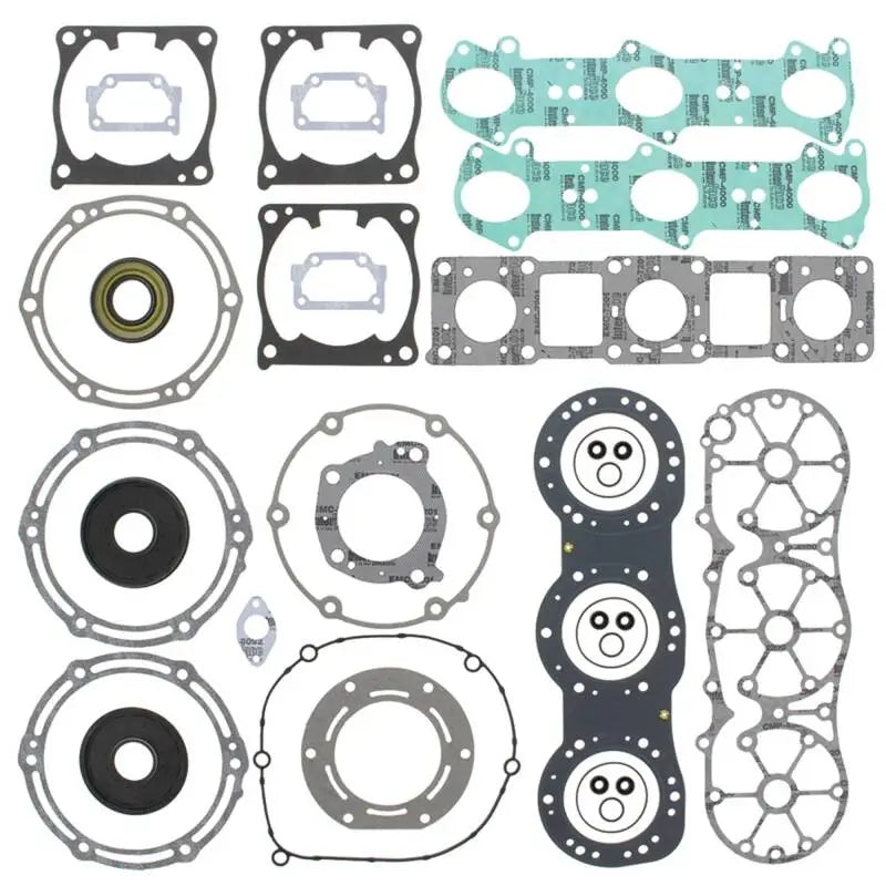 Vertex Pistons 611608 Vertex Pistons Complete Gasket Kt W/Oil Seals - 611608