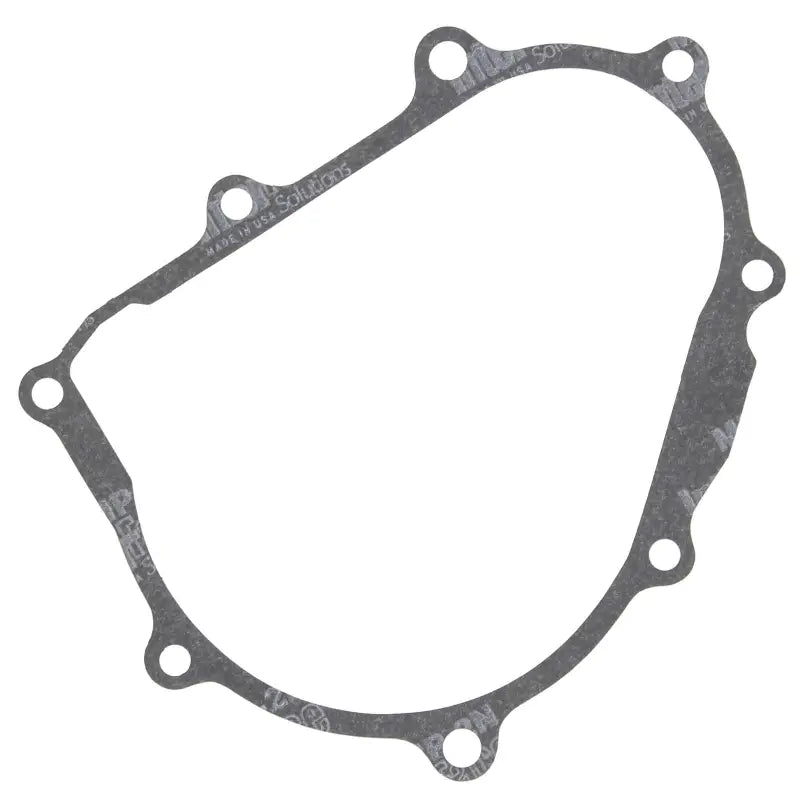 Gray gasket with mounting holes for Vertex Pistons Ignition Cover race engine needs