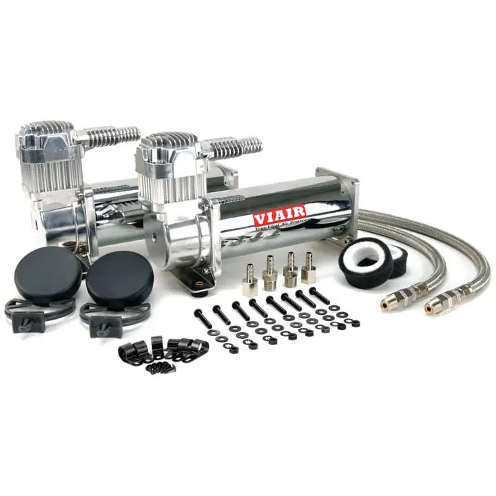 Viair Corporation 44432 Shop AIR Compressor - Chrome