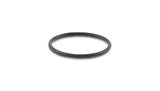 Circular black rubber o-ring for oil flanges and oil drain applications