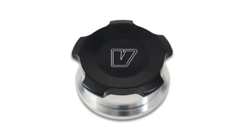 Vibrant 1.5in OD Aluminum Weld Bungs w/ Polished Threaded Cap (incl. O-Ring) - Truck & Automotive