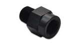Vibrant 1/8in Male BSP to Female NPT Adapter Fitting - Aluminum - Truck & Automotive