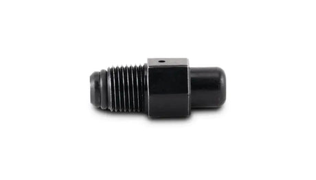 Black threaded metal fitting for Vibrant 1/8in NPT 304SS pressure relief valve