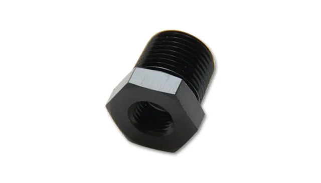Vibrant 1/8in NPT Female to 1/4in Male Pipe Reducer Adapter Fitting - Truck & Automotive