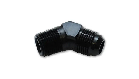 Black 90-degree hose fitting for Vibrant -10 AN to 3/4in NPT degree adapter fittings