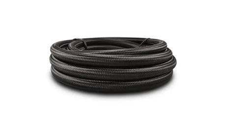 Vibrant -10 AN Black Nylon Braided Flex Hose (2 foot roll) - Truck & Automotive