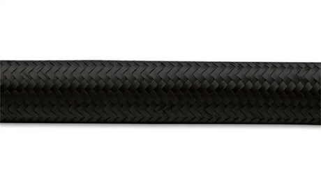 Vibrant -10 AN Black Nylon Braided Flex Hose (2 foot roll) - Truck & Automotive