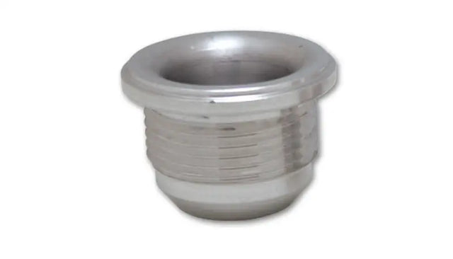 Vibrant -10 AN Male Weld Bung (1-1/8in Flange OD) - Aluminum, suitable for aluminum radiators, oil pans, custom tank fabrication, and more. Ideal for RV, Automotive, Powersports, off-road, marine, exterior, truck accessories, interior, truck bed, rv parts, Truck & Automotive, AVADA - Best Sellers