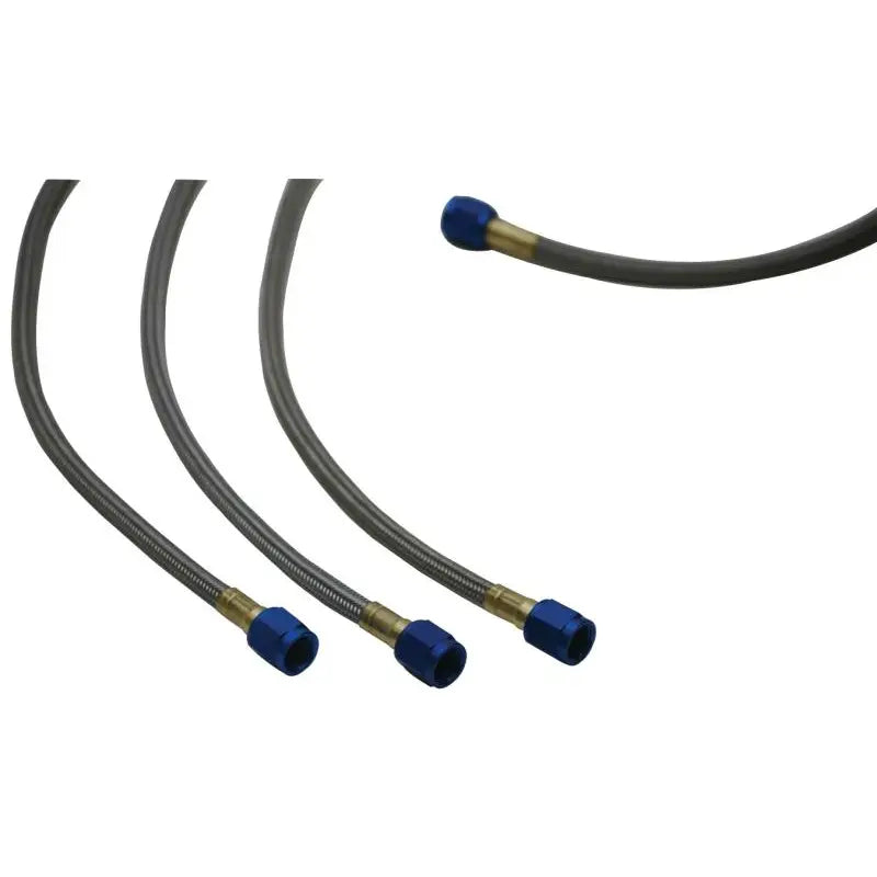 Vibrant 10283 Vibrant Univ Top Mount Oil Drain Kit incl 20in Teflon lined S.S. hose Fitting