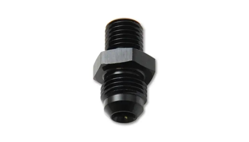 Vibrant -10AN to 18mm x 1.5 Metric Straight Adapter, black anodized, lightweight 6061 aluminum, for oil pumps, fuel pumps, and filters, RV, Automotive, Powersports, off-road, marine, exterior, truck accessories, interior, truck bed, rv parts, Truck & Automotive, Fabrication, AVADA - Best Sellers