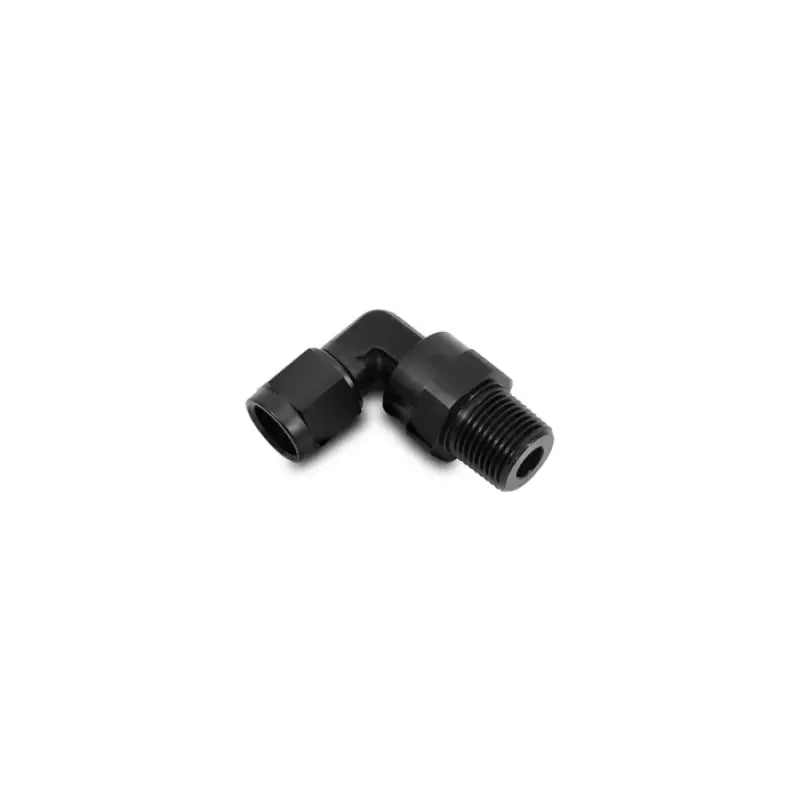 Vibrant 11389 Vibrant -10AN to 3/8in NPT Female Swivel 90 Degree Adapter Fitting