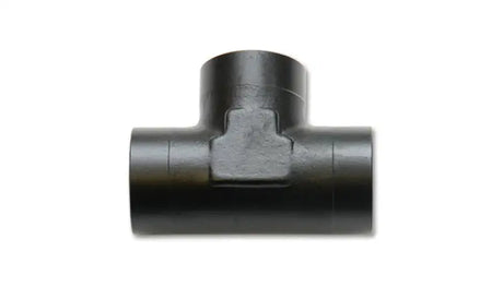 Black plastic pipe tee for Vibrant -10AN 938 Female Tee Adapter in Aluminum