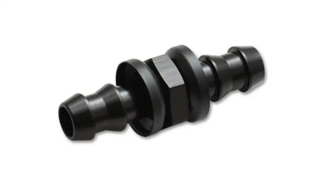 Black barbed hose fitting for Vibrant -10AN Barbed Union Fitting, durable union fitting