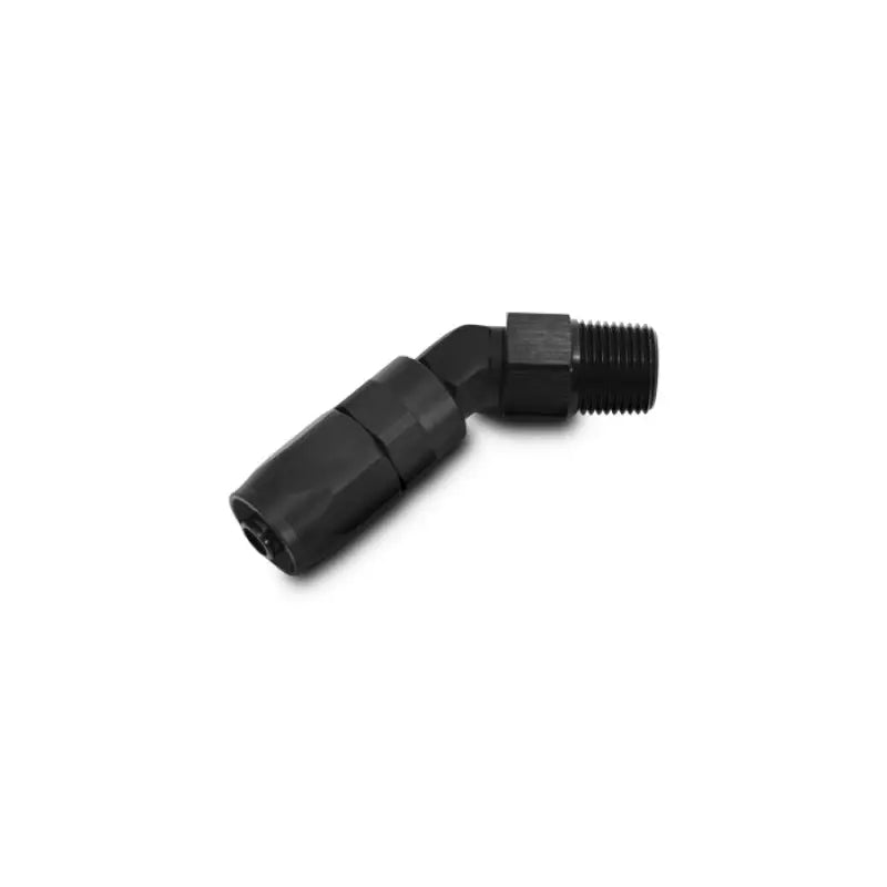 Vibrant 26407 Vibrant -10AN Male NPT 45Degree Hose End Fitting - 1/2 NPT
