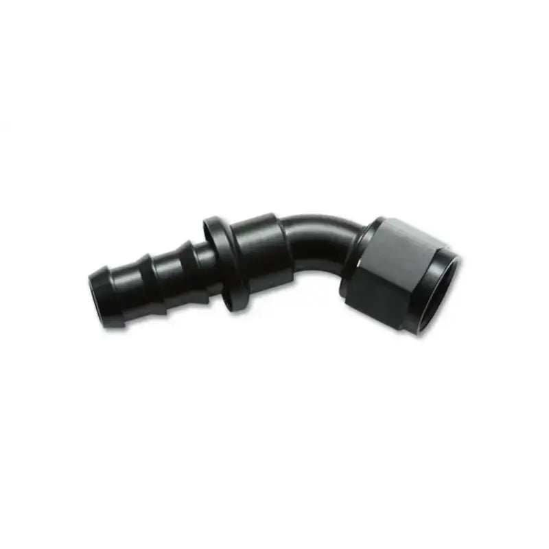 Vibrant -10AN Push-On 45 Degree Hose End Fitting - Aluminum for RV, Automotive, Powersports, off-road, marine, exterior, truck accessories, interior, truck bed, RV parts, Truck & Automotive, Fabrication, AVADA - Best Sellers