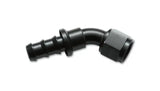 Vibrant -10AN Push-On 45 Degree Hose End Fitting - Aluminum for RV, Automotive, Powersports, off-road, marine, exterior, truck accessories, interior, truck bed, RV parts, Truck & Automotive, Fabrication, AVADA - Best Sellers
