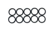 Vibrant Vibrant -10AN Rubber O-Rings - Pack of 10