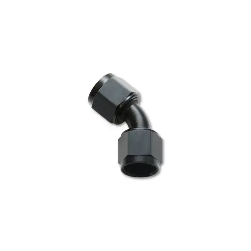Vibrant -10AN X -10AN Female Flare Swivel 45 Deg Fitting ( AN To AN ) -Anodized Black Only - 10714
