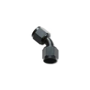 Vibrant -10AN X -10AN Female Flare Swivel 45 Deg Fitting ( AN To AN ) -Anodized Black Only - 10714