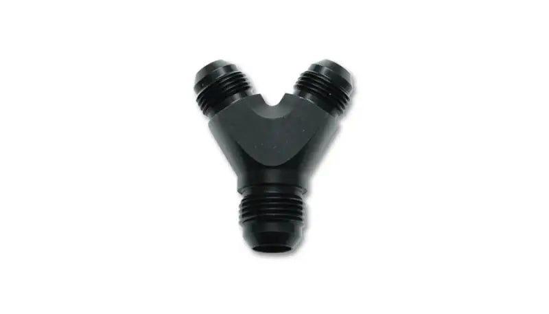 Vibrant -10AN x -10AN x -10AN Y-Adapter Fitting, lightweight 6061 aluminum, double anodized, hand polished, perfect for RV, automotive, powersports, off-road, marine, truck accessories, racing, riding.